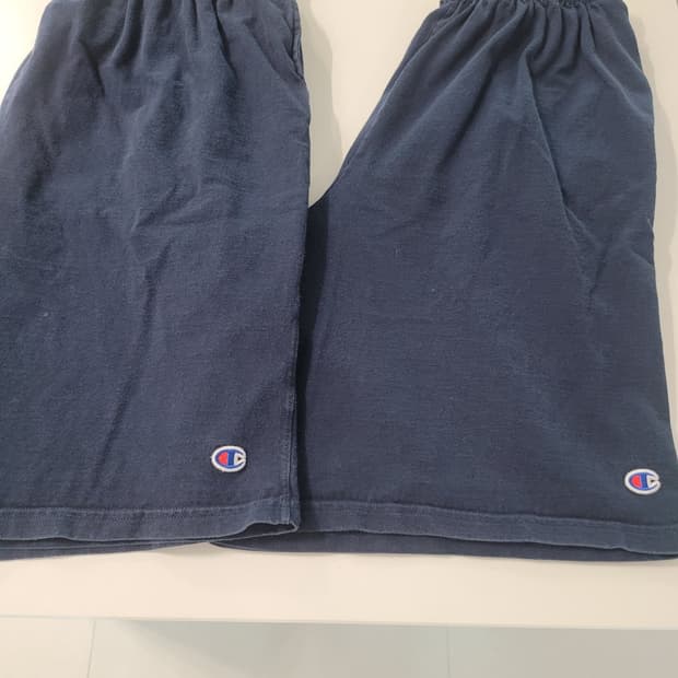 [USA XL / 일괄 2장] 챔피온 네이비 밴딩 반바지 판매