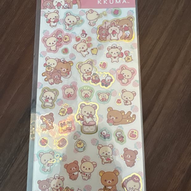 리락쿠마 스티커