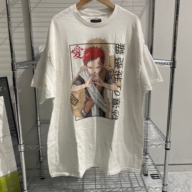 나루토 가아라 오피셜 애니메이션 티셔츠