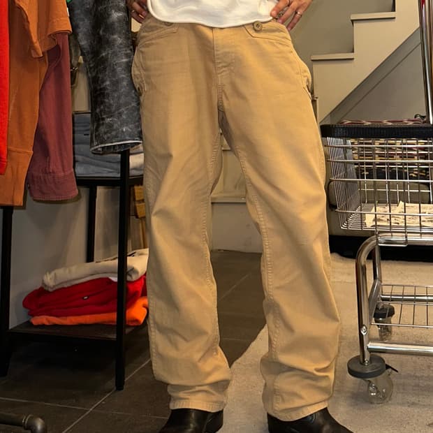 Final Home pocket button cotton pants