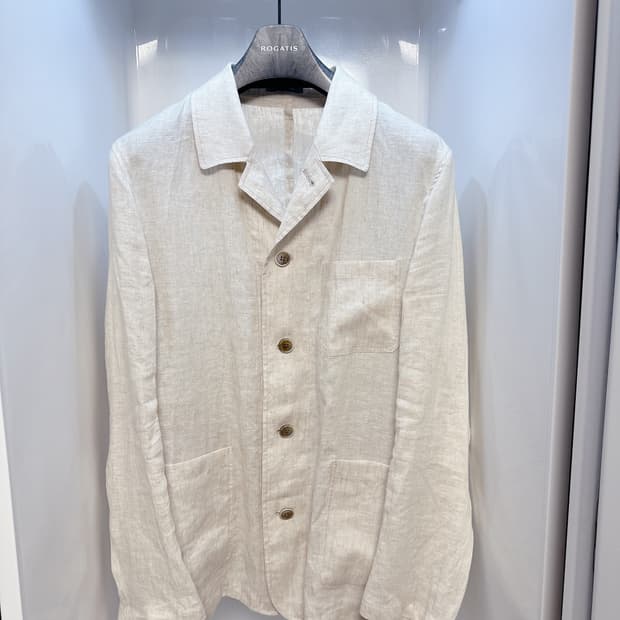 로가디스 마100% 린넨 자켓 (105)