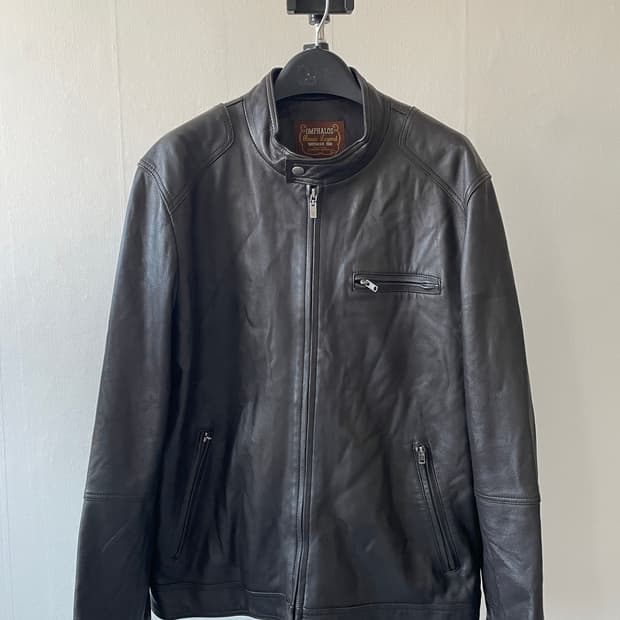 90s omphalos 양가죽 자켓 105