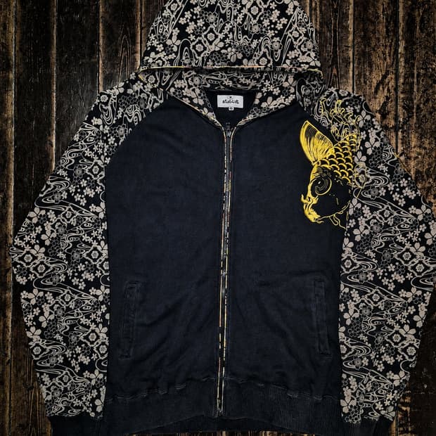 Karakuri Tamashii Koi Zip Hoodie
