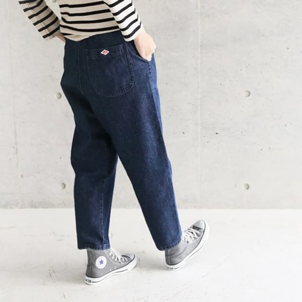 단톤(DANTON)데님 이지 팬츠 인디고