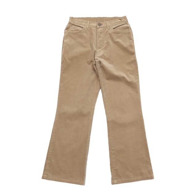 FIOHUCCI JP Made코듀로이 베이지 부츠컷 팬츠 women 26