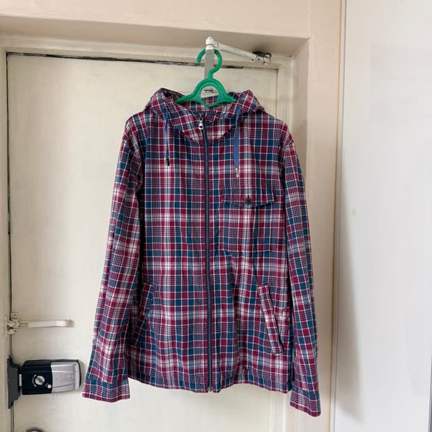 유니클로 코튼 후드집업