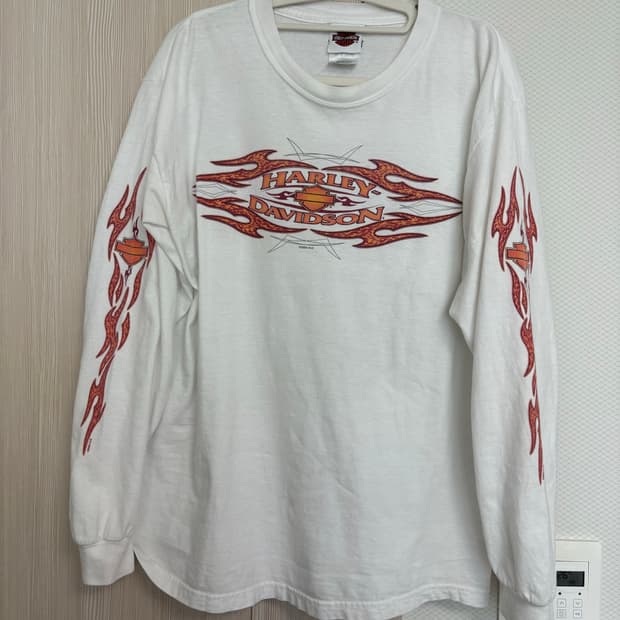 할리 데이비슨 빈티지 롱슬리브