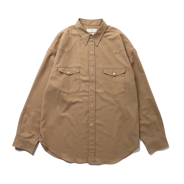 B:MING by BEAMS Wide Fit Western Shirt