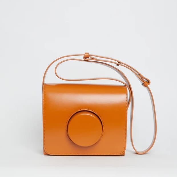 르메르 카메라백 어텀오렌지