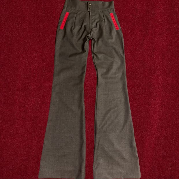 Handmade medieval bell bottom trouser