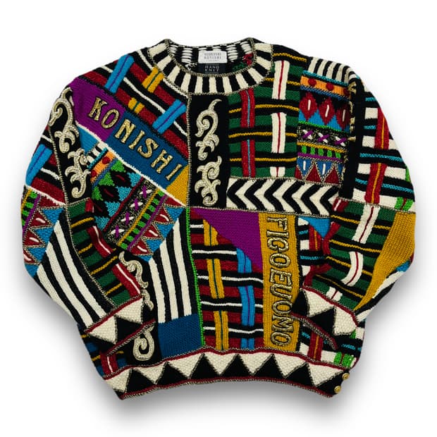 Yoshiyuki Konishi 80s pearl knitwear