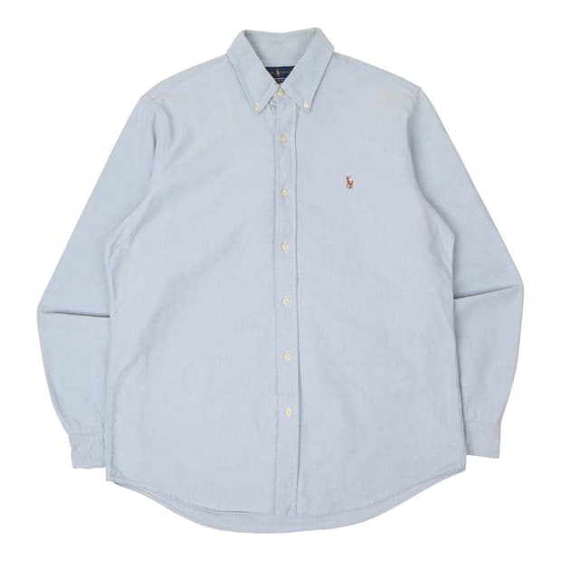 폴로 랄프로렌 옥스포드 라이트 블루 클래식핏 셔츠