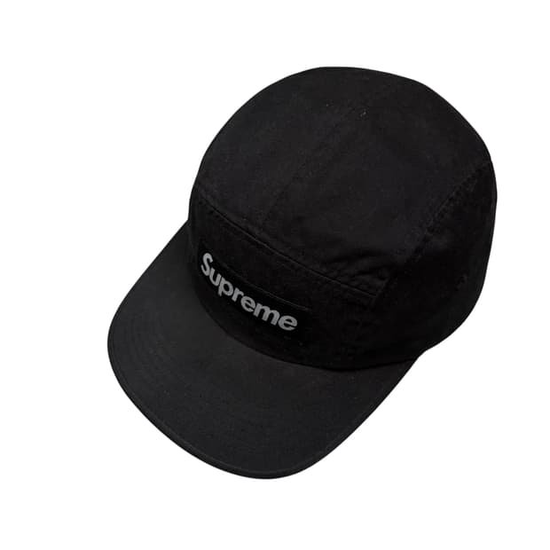 슈프림 블랙 캠프캡