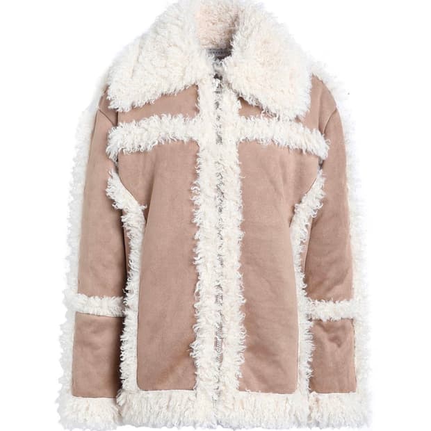 topshop 퍼자켓 아수라 무스탕 새상품