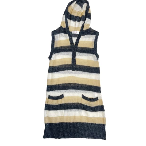 michel klein 빈티지 스트라이프 후디 베스트