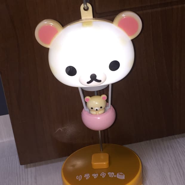 코리락쿠마 열기구 수면등 코구마