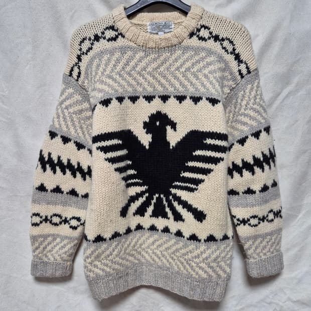 빈티지 헤비울 니트