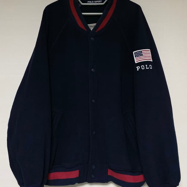 1995년 POLO SPORT NAS USA FLAG JUMPER OG