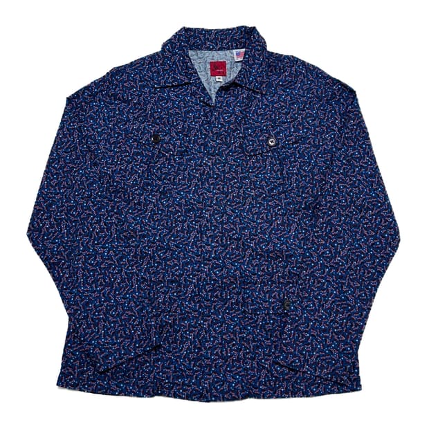 (M) Nepentes needles 패턴 셔츠 자켓