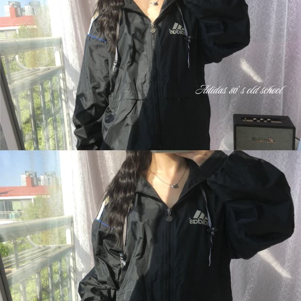 Adidas 80's old school windbreaker