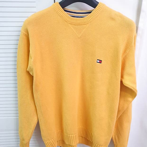 타미힐피거 남성 코튼 니트 긴팔 105