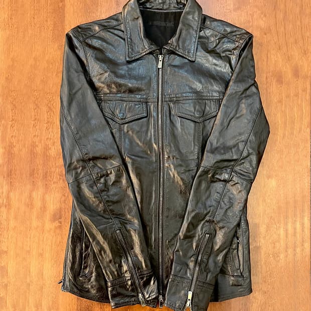 LUVA TRAM 램 레더 싱글 라이더 재킷