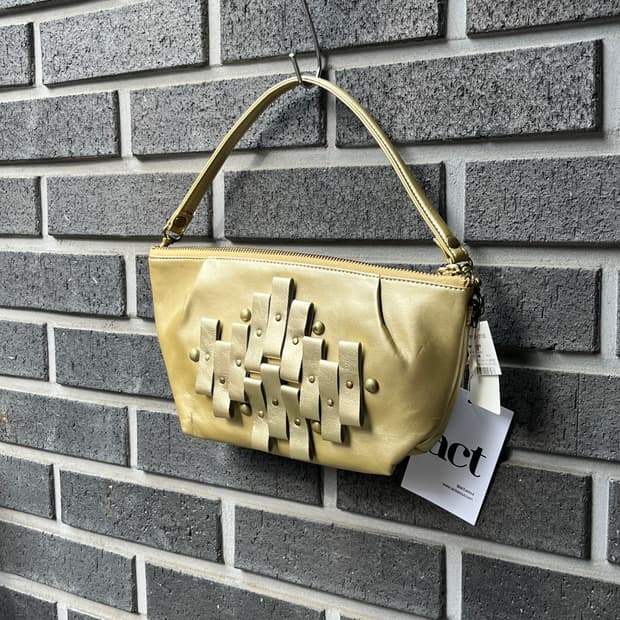 (Deadstock)Hiroko Bis 히로코비스 메탈릭 백