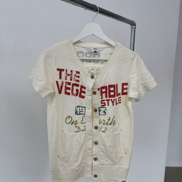 포켓 버튼 티  Pocket Button Tee