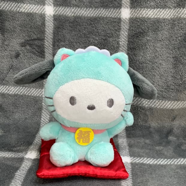 산리오 포차코 2021 복 고양이 마네키 네코 마스코트