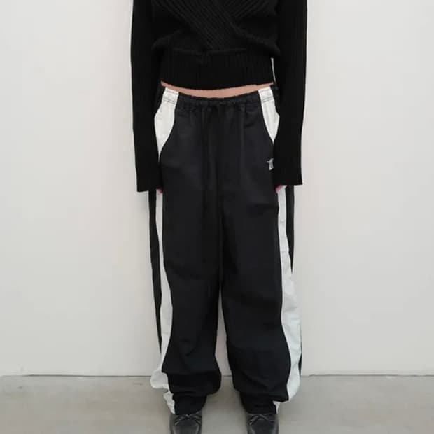 오픈와이와이 Open yy color block pants 트랙 팬츠 
