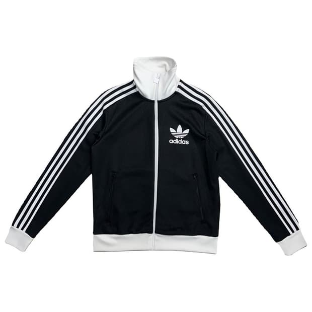 [새상품] 아디다스 오리지널 베켄 바우어 트랙탑 블랙-화이트 M