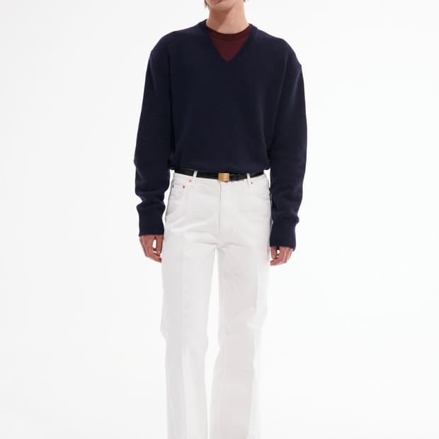 TAILLE 타일레 데님 트라우저 화이트 (3사이즈-32,33사이즈)