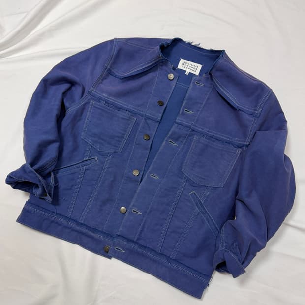 메종 마르지엘라 몰스킨 워크 자켓