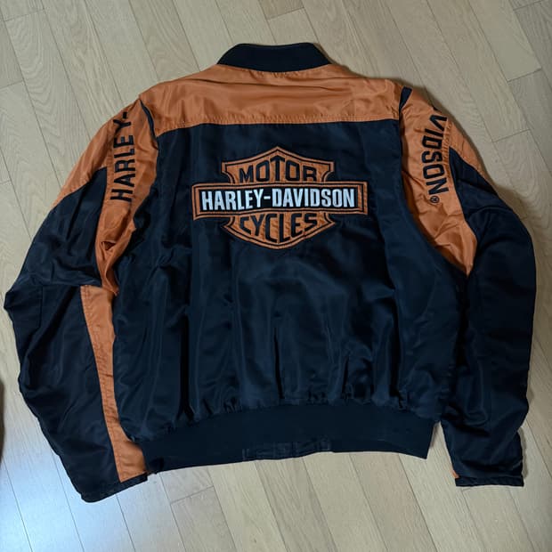 할리데이비슨 봄버자켓 L