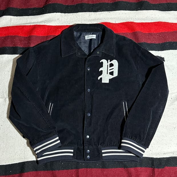 [파르티멘토] •Corduroy Varsity Jacket