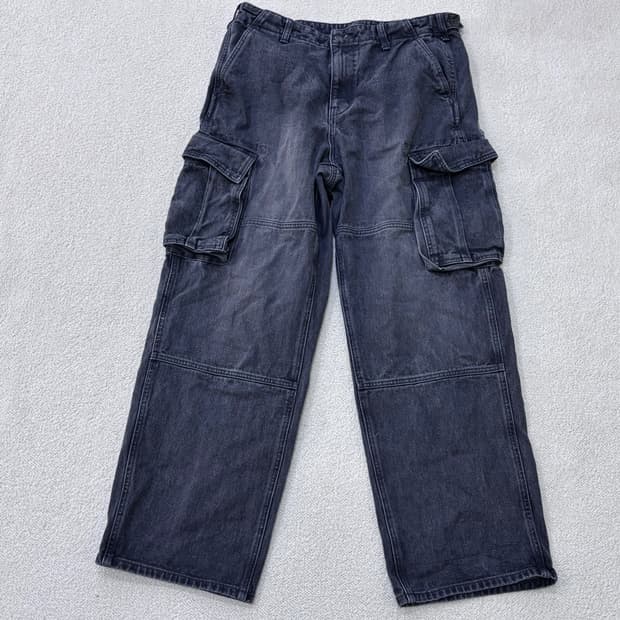 34 무신사스탠다드 카고 와이드 팬츠 0310E