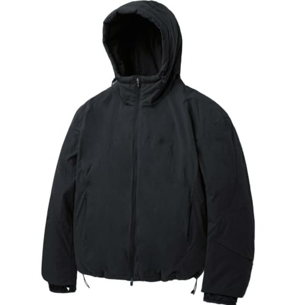 아르반 라이트 쉘 패디드 자켓 블랙 2사이즈