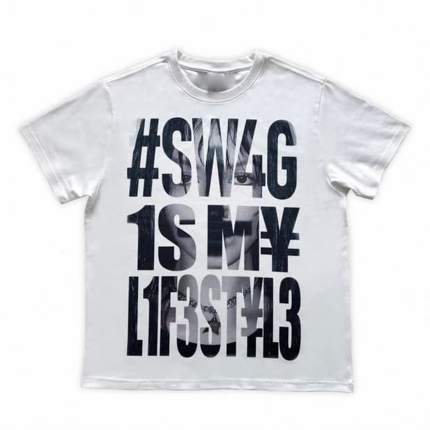 BORN1NH3LL Cross Graphic Street Tee