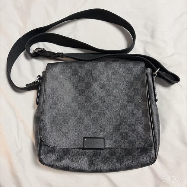 루이비통 N41260 다미에 그라파이트 디스트릭트 PM 크로스백 3406