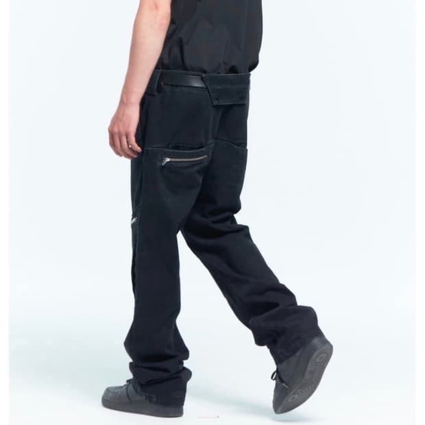 [S] MPa REVEALED POCKET PANTS (BLACK)