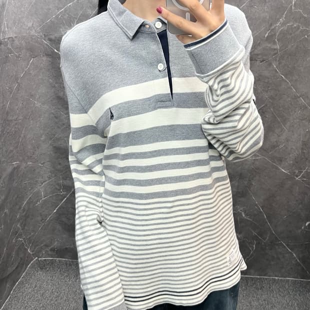빈폴 긴팔 카라 티셔츠 s337