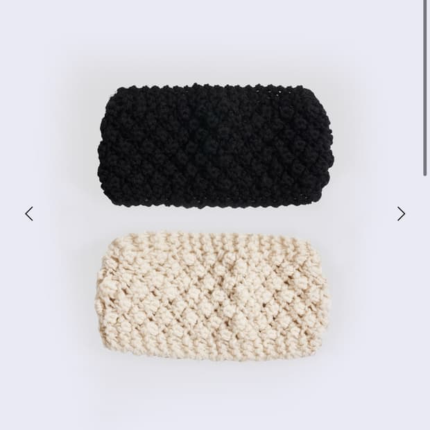 포코포스카 헤어밴드 아이보리