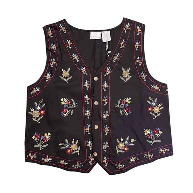 EMBROIDERED VEST