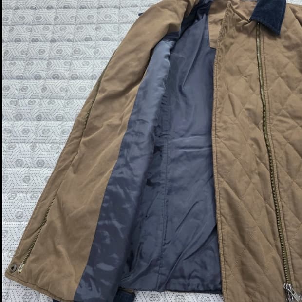 라코스테 퀼팅 자켓 가디건 ~55반