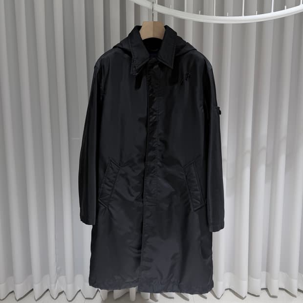 (A+/46) / 루이비통 나일론 후디드 롱 패딩 점퍼