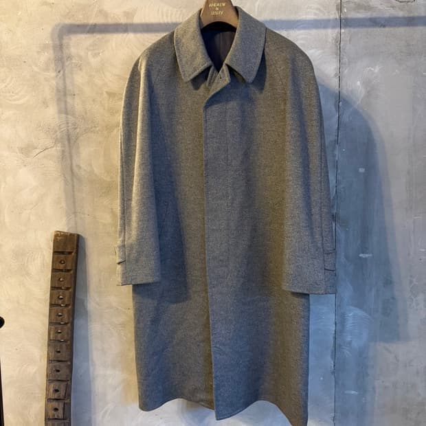 레저앤비즈니스 캐시미어 코트 100