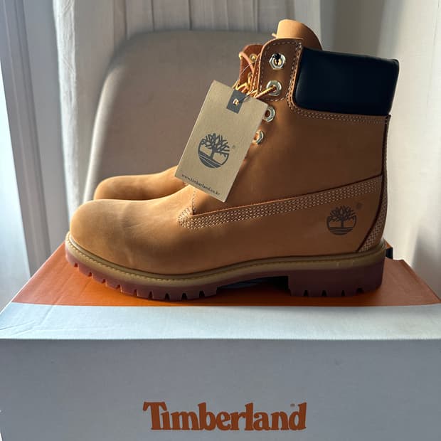 6인치 프리미엄 옐로 워터프루프 워커부츠