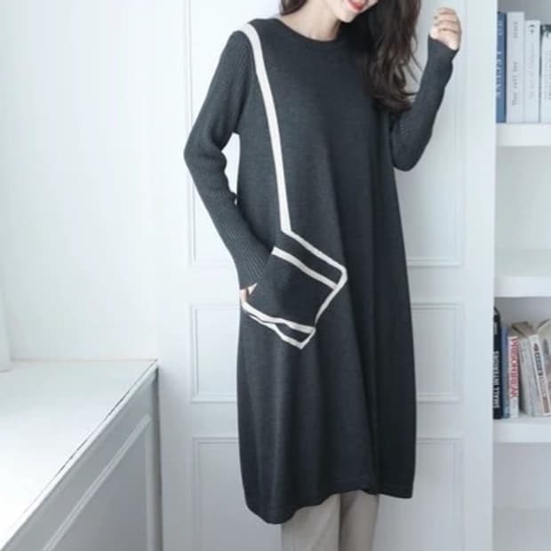 니트 원피스