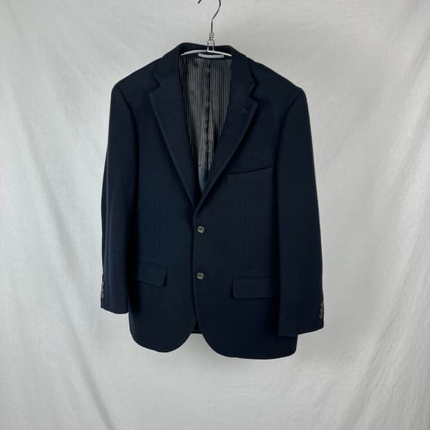 Van 울 혼방 블레이저 