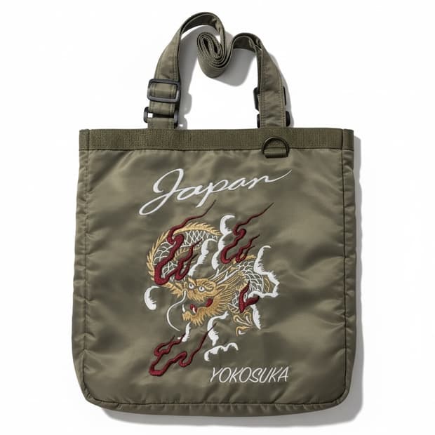 Original Oriental Design Dragon 숄더백